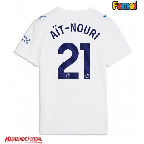 Manchester City Rayan Ait-Nouri #21 Tricou Fotbal Replică 2026-27 Femei Treilea Manchester City Rayan Ait-Nouri #21 Tricou Fotbal Replică 2026-27 Femei Treilea